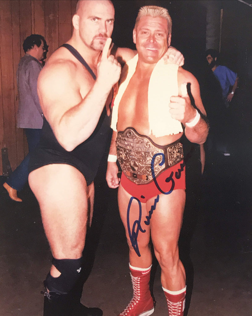 Ronnie Garvin - Autographed 8x10 Promo Photo