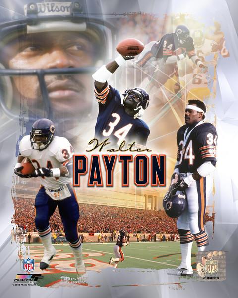 Walter Payton NFL Portrait Photo