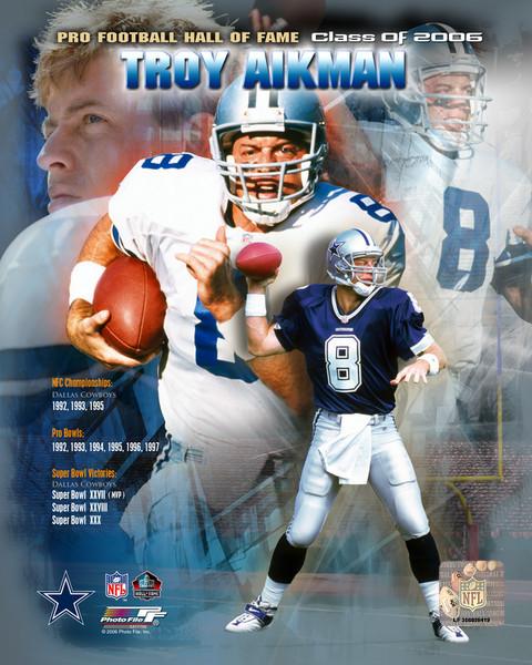 Troy Aikman NFL Portrait Photo