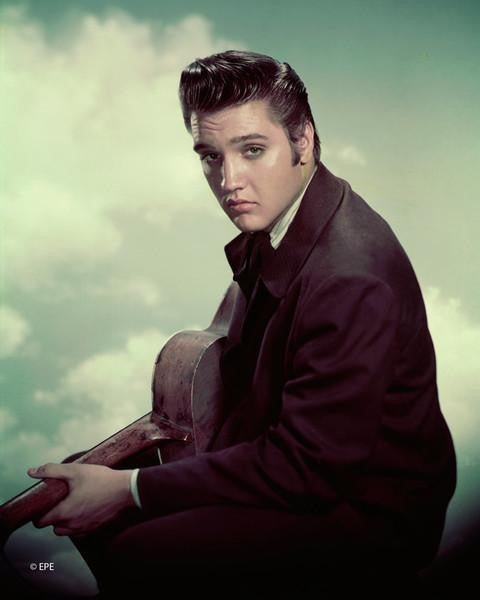 Elvis Presley (cloud background) Photo