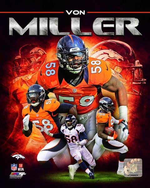 Von Miller NFL Portrait Photo