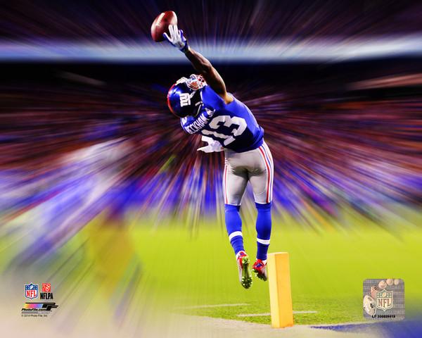 Odell Beckham NFL Motion Blast Photo