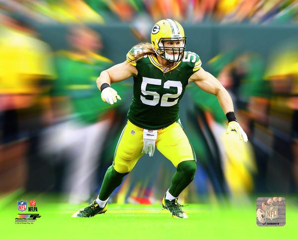 Clay Matthews NFL Motion Blast Photo