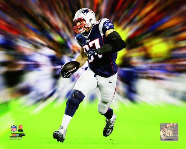 Rob Gronkowski NFL Motion Blast Photo