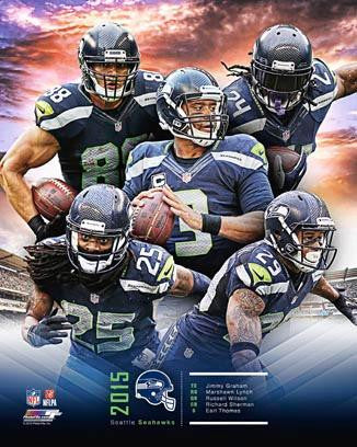 Seattle Seahawks 2015 Team Composite