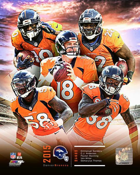 Denver Broncos 2015 Team Composite