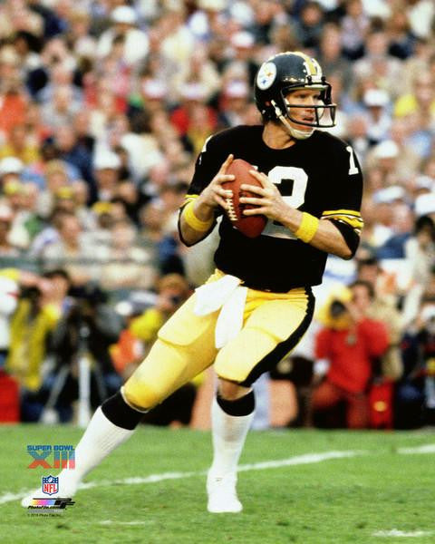Terry Bradshaw Super Bowl XIII Action
