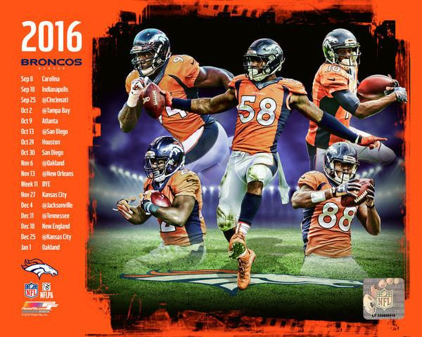 Denver Broncos 2016 Team
