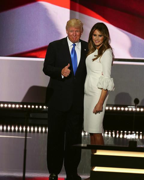 Donald Trump and his wife, Melania Trump, during the Republican National Convention 7/18/2016 #2