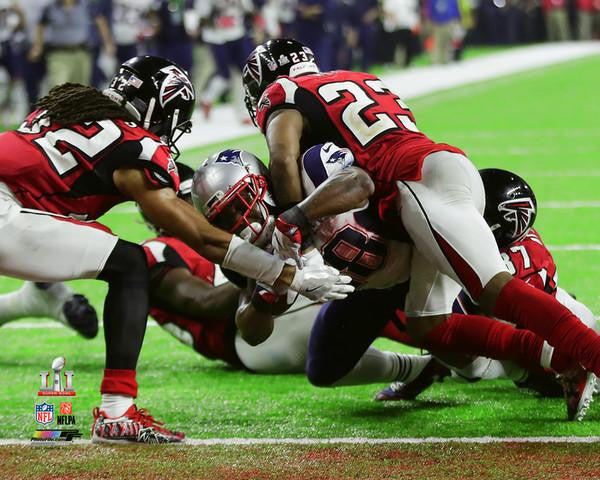 James White game winning touchdown - Super Bowl 51 Photo