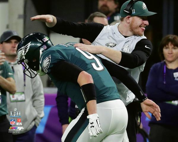 Nick Foles & Carson Wentz Super Bowl LII