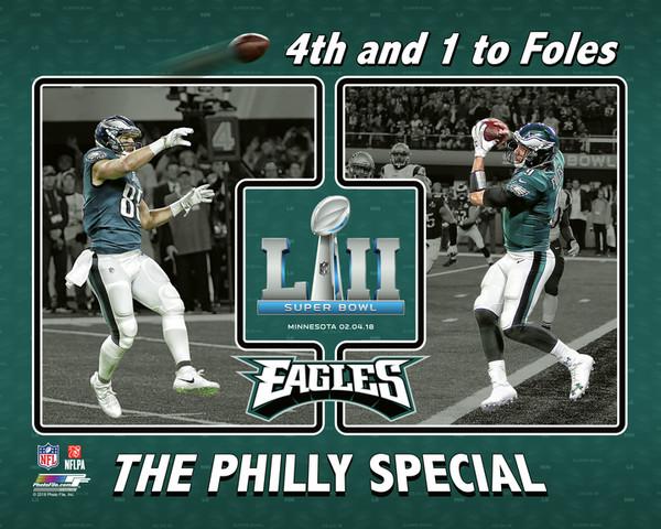 Nick Foles & Trey Burton "Philly Special"  Super Bowl LII