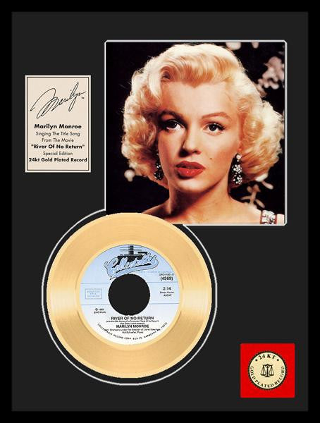 Marilyn Monroe "River of No Return"  Framed Gold Record T-Shirt - Societee Norms