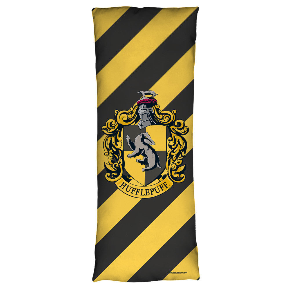 Harry Potter - Hufflepuff Crest   Body Pillow T-Shirt - Societee Norms