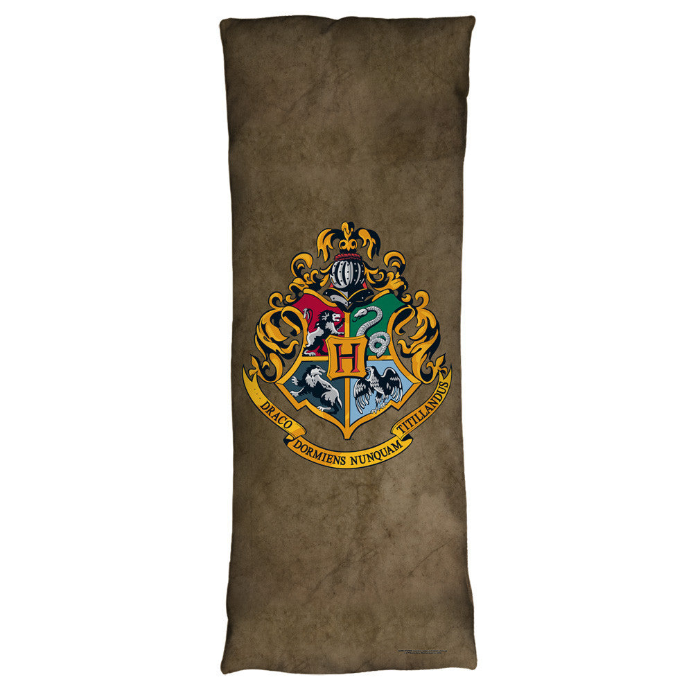 Harry Potter - Hogwarts Crest   Body Pillow T-Shirt - Societee Norms