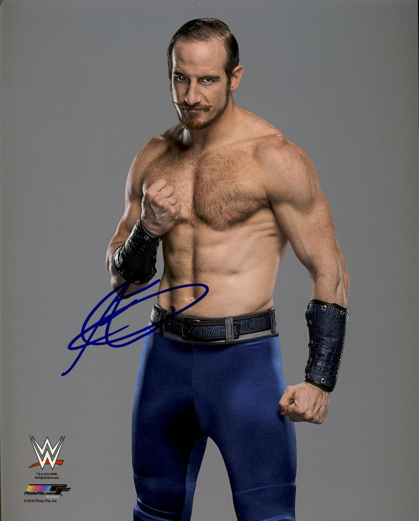 Aiden English - Autographed WWE 8x10 Photo - maniacjoe