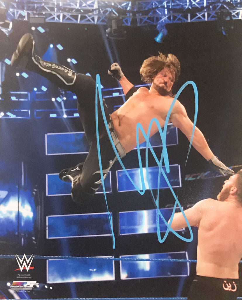 AJ Styles - Autographed WWE 8x10 Photo