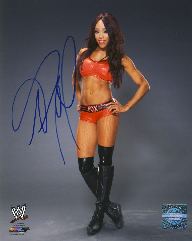 Alicia Fox - Autographed WWE 8x10 Photo