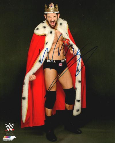 Bad News Barrett - Autographed WWE 8x10 Photo - maniacjoe