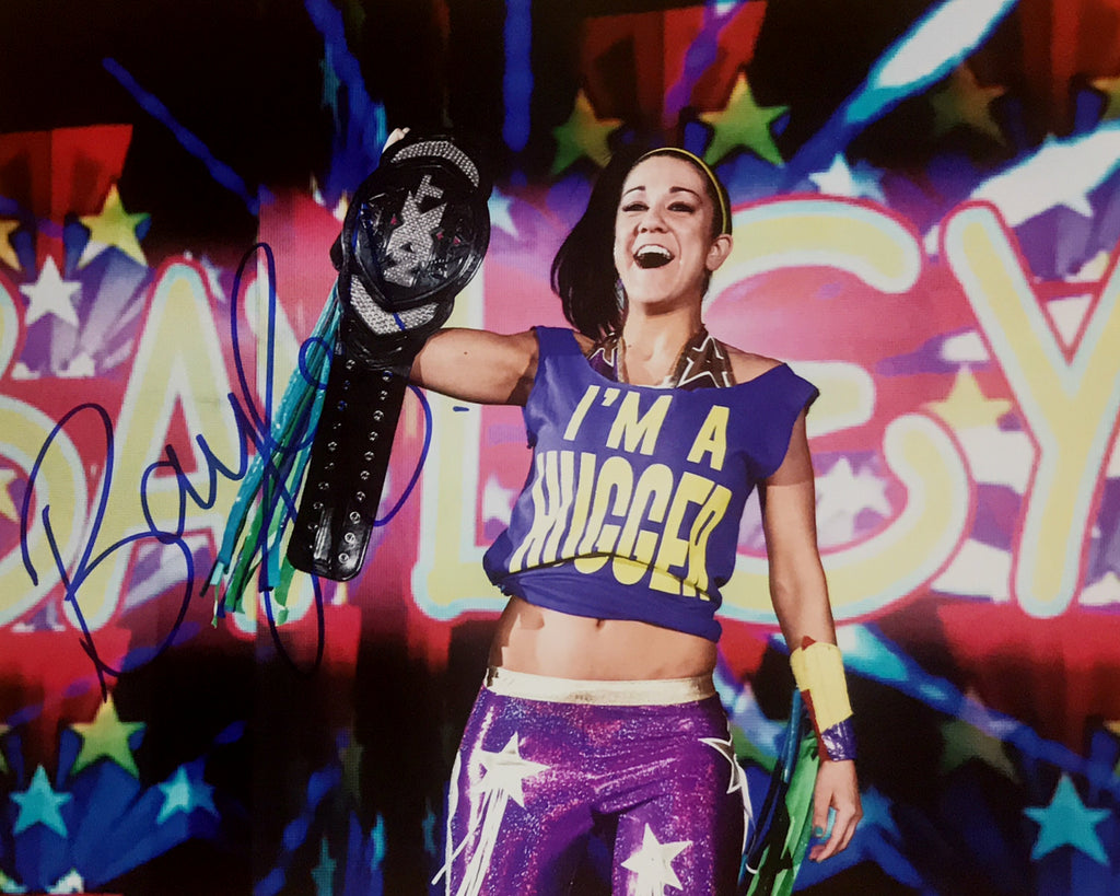 Bayley - Autographed WWE 8x10 Photo