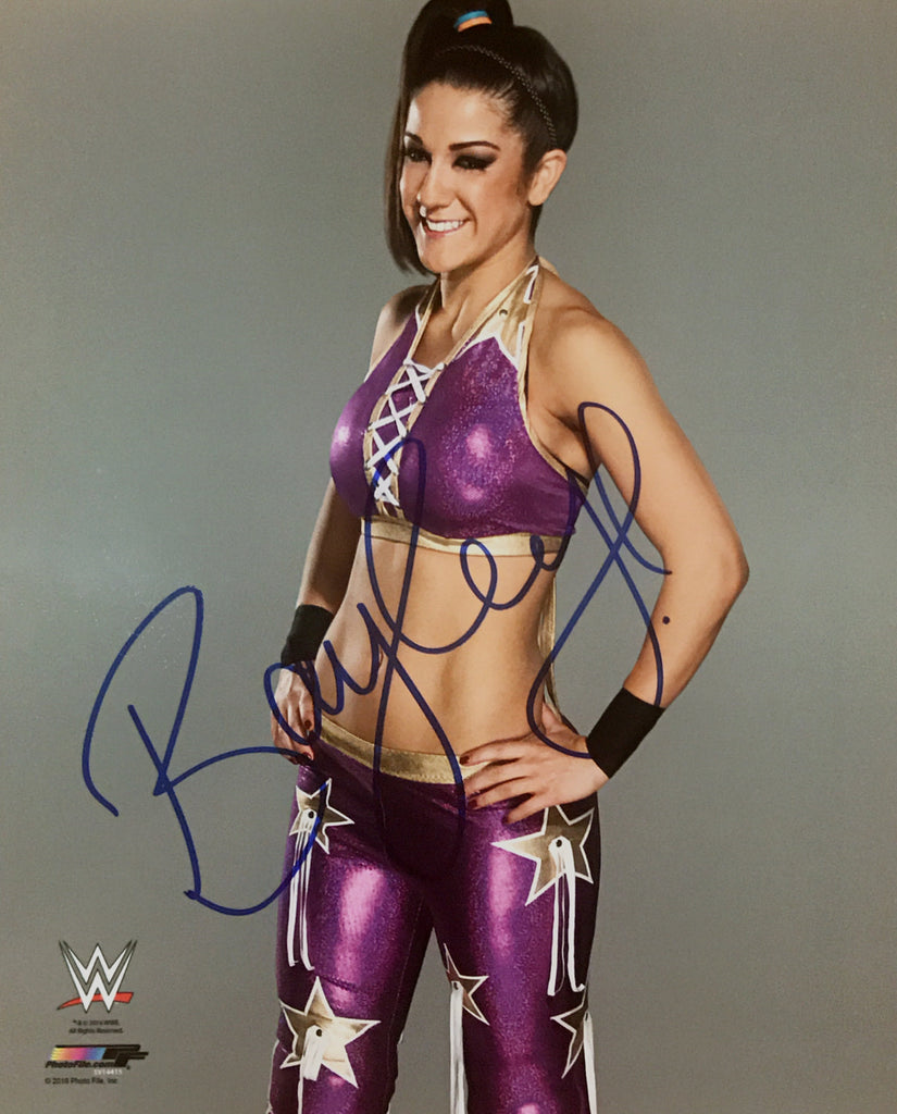 Bayley - Autographed WWE 8x10 Photo