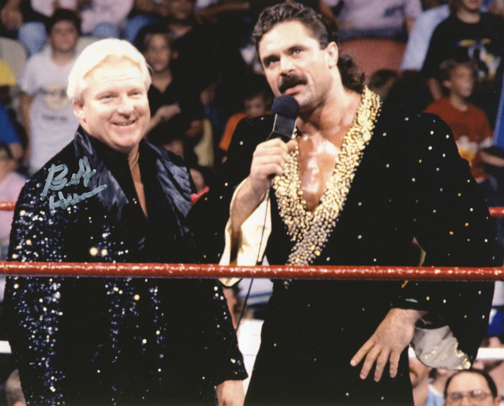 Bobby The Brain Heenan - Autographed 8x10 Photo