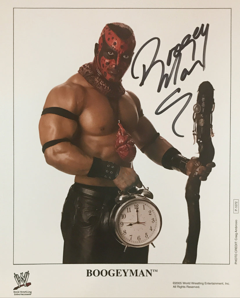 Boogeyman - Autographed WWE 8x10 Promo Photo