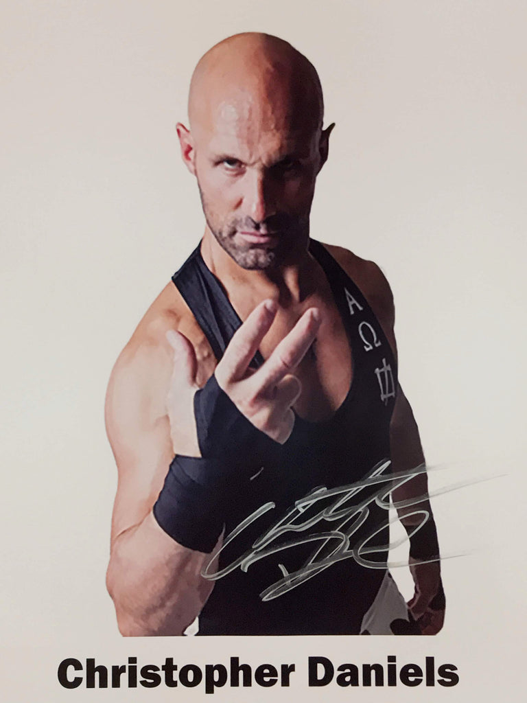 Christopher Daniels - Autographed Promo Photo