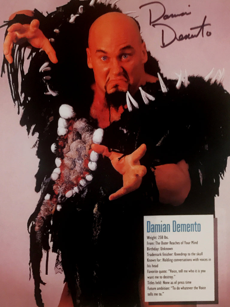 Damian Demento - Autographed 8x10 Promo Photo