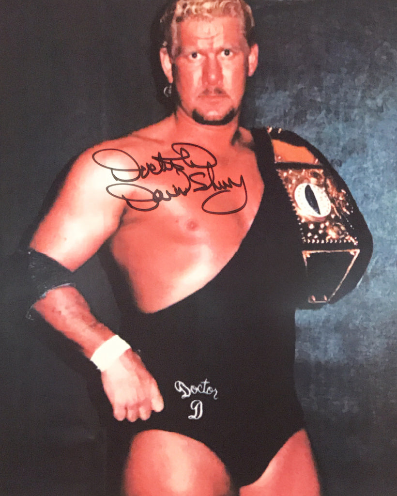 David Schultz - Autographed 8x10 Wrestling Promo Photo