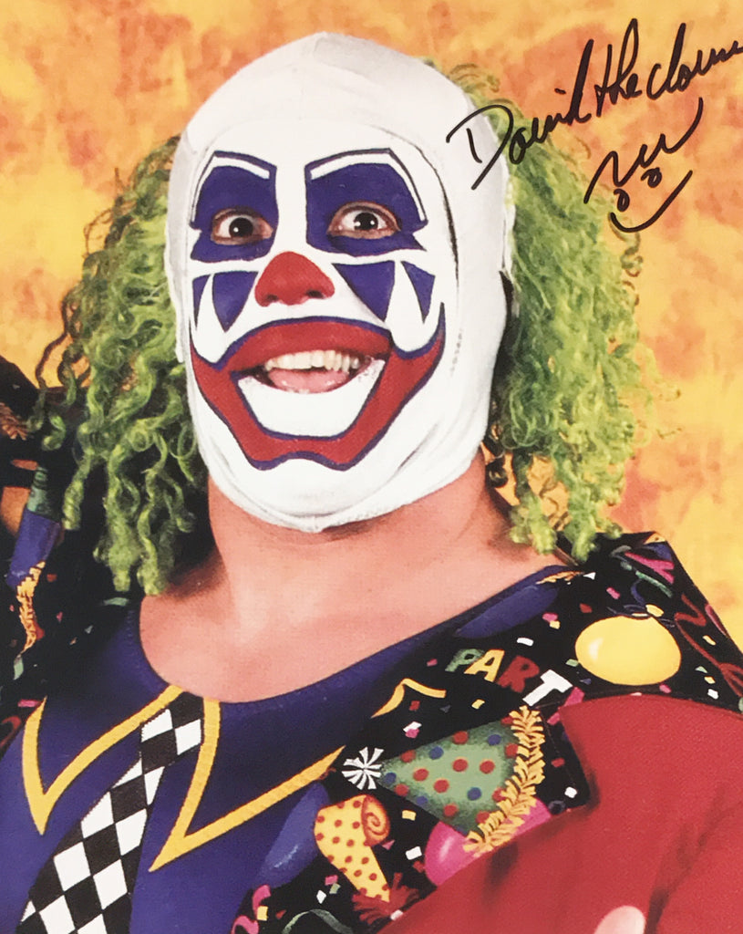 Doink the Clown (aka Ray Apollo) - Autographed 8x10 Photo