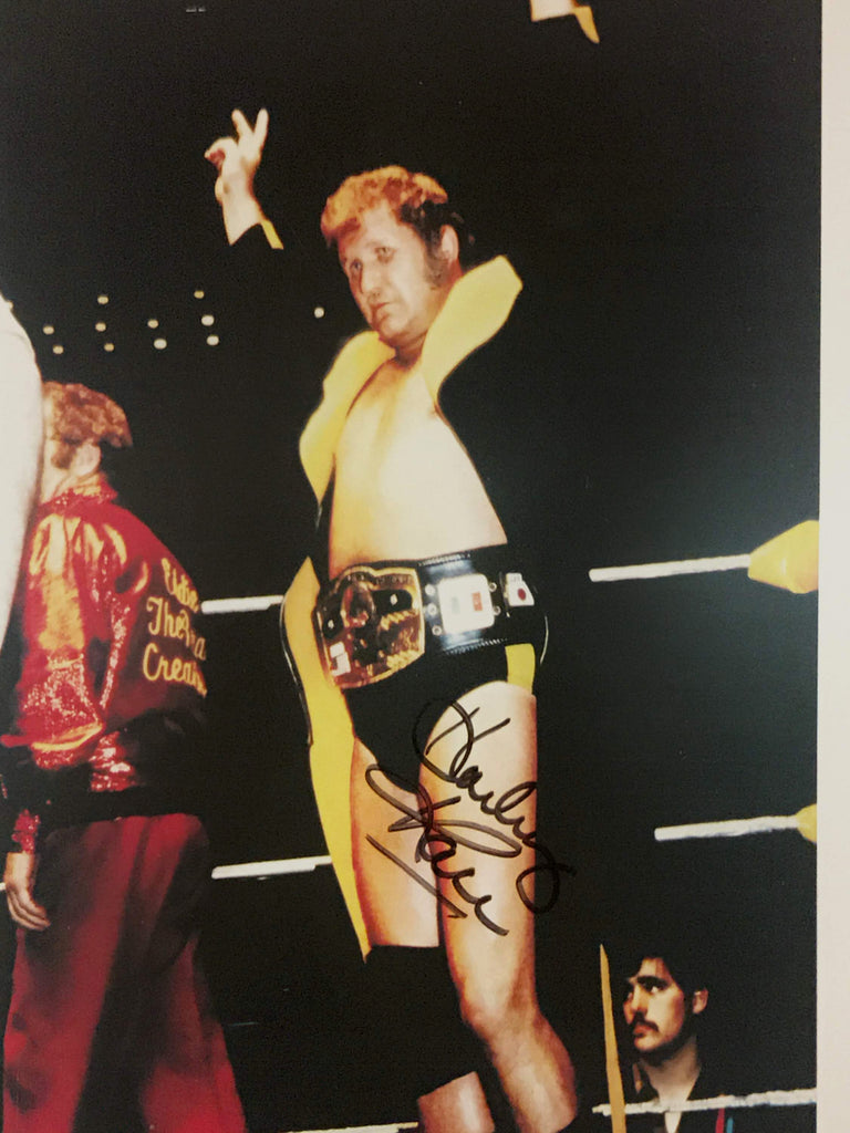 Harley Race - Autographed 8x10 Promo Photo