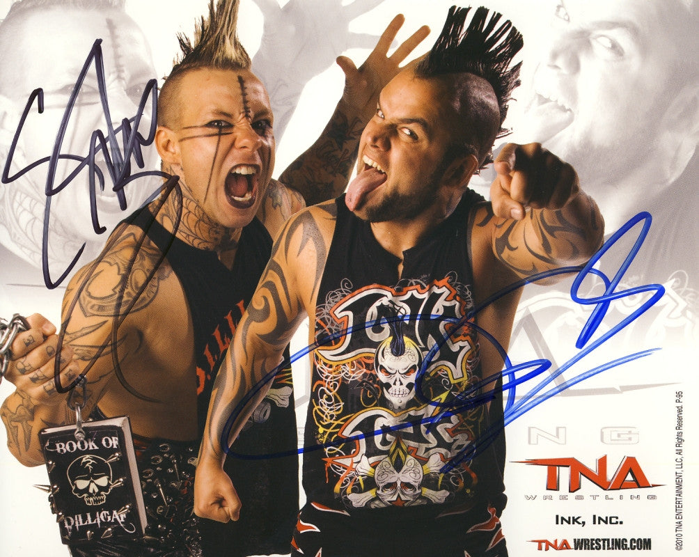 Ink Inc - Autographed TNA 8x10 Promo Photo