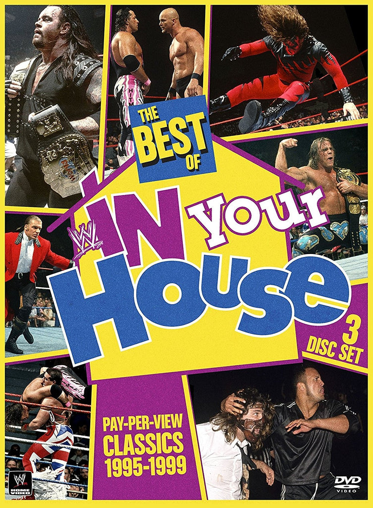 Best of In Your House - WWE DVD  (3 disc set)