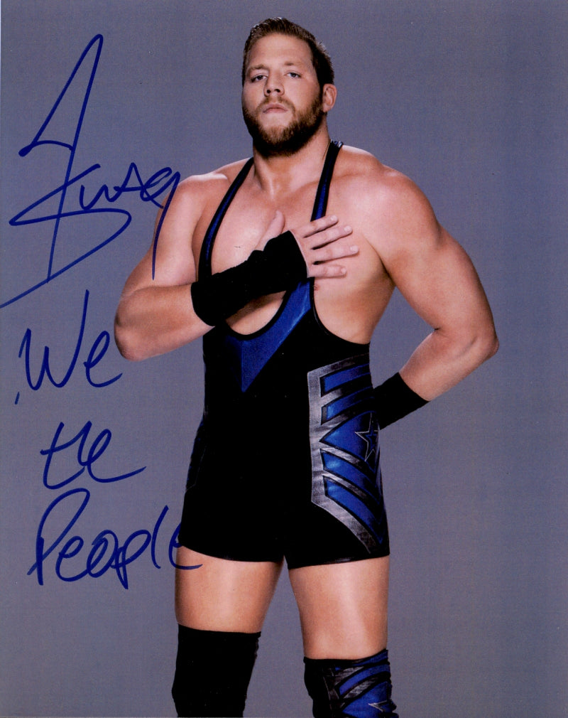 Jack Swagger - Autographed 8x10 Promo Photo