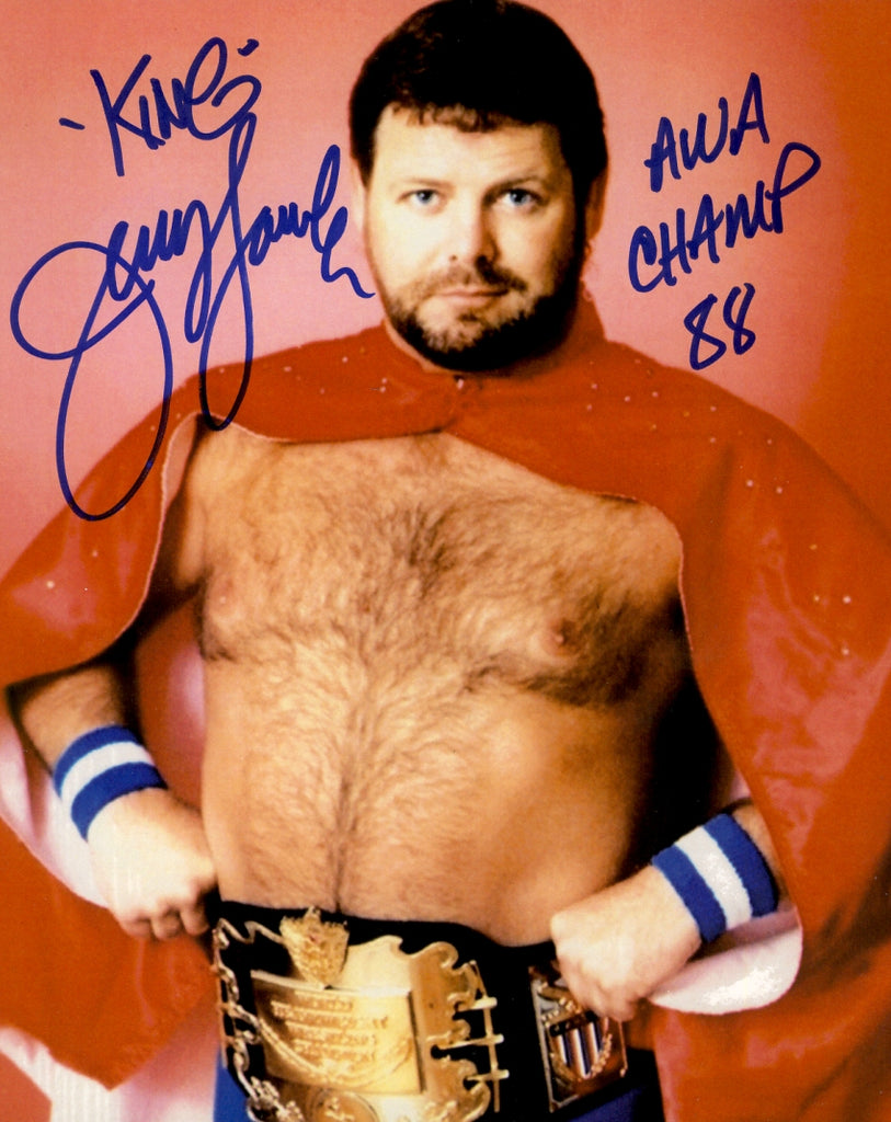 Jerry The King Lawler - Autographed 8x10 Promo Photo