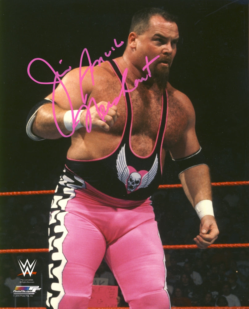 Jim The Anvil Neidhart - Autographed WWE 8x10 Photo
