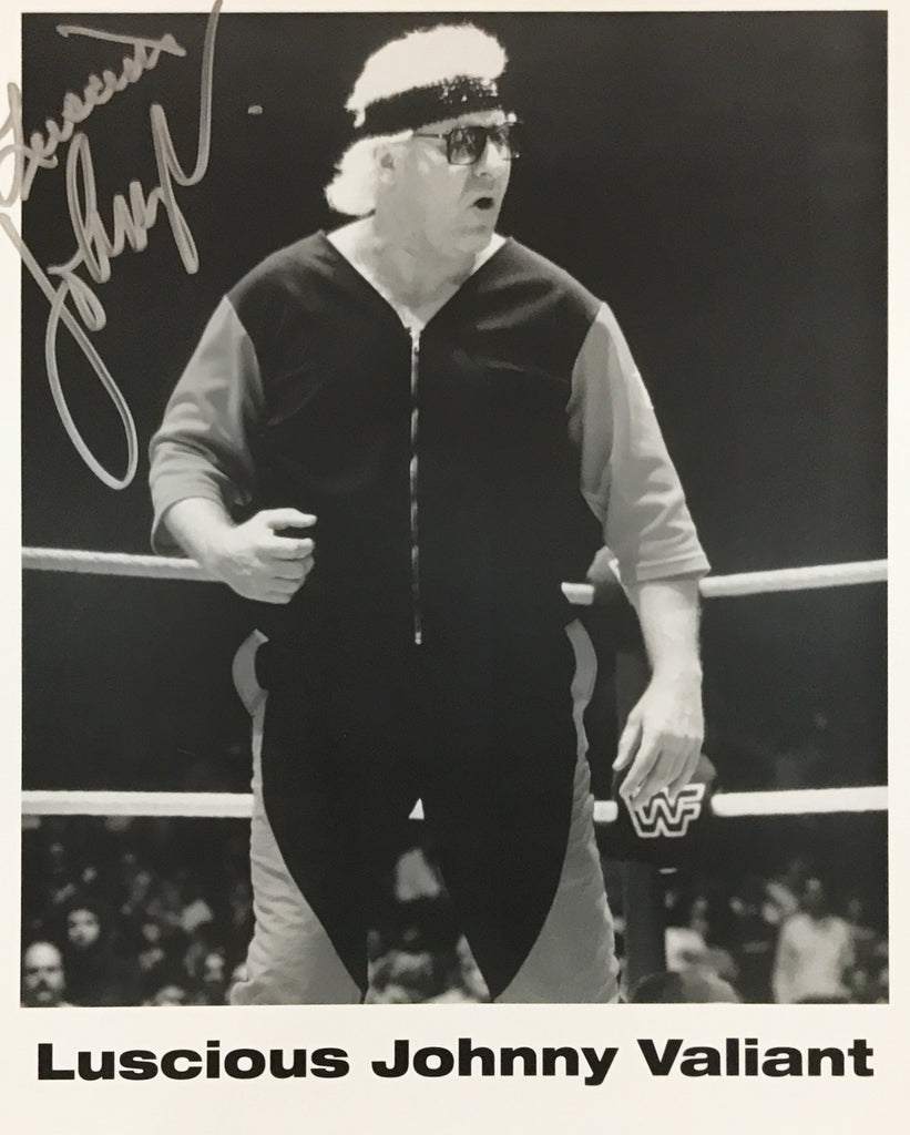 Johnny Valiant - Autographed 8x10 Promo Photo