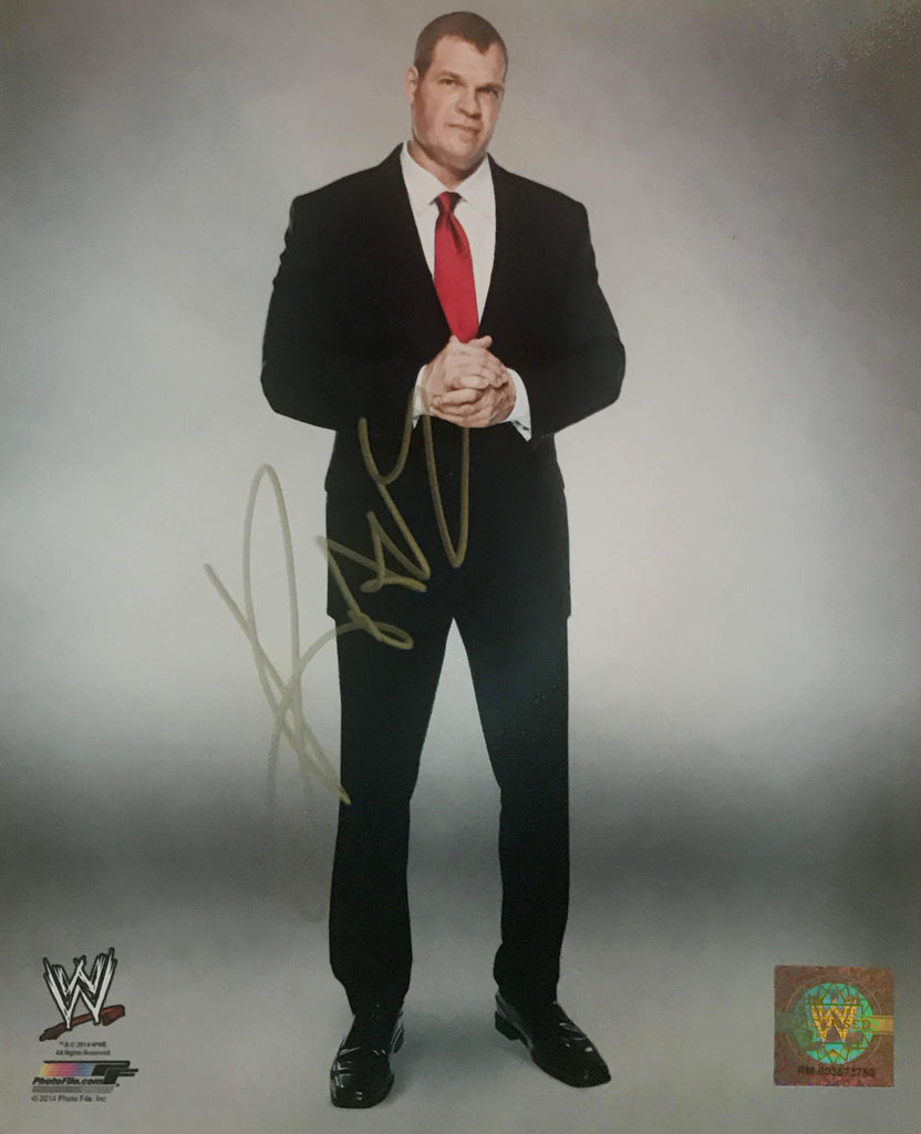 Kane - Autographed WWE 8x10 Photo