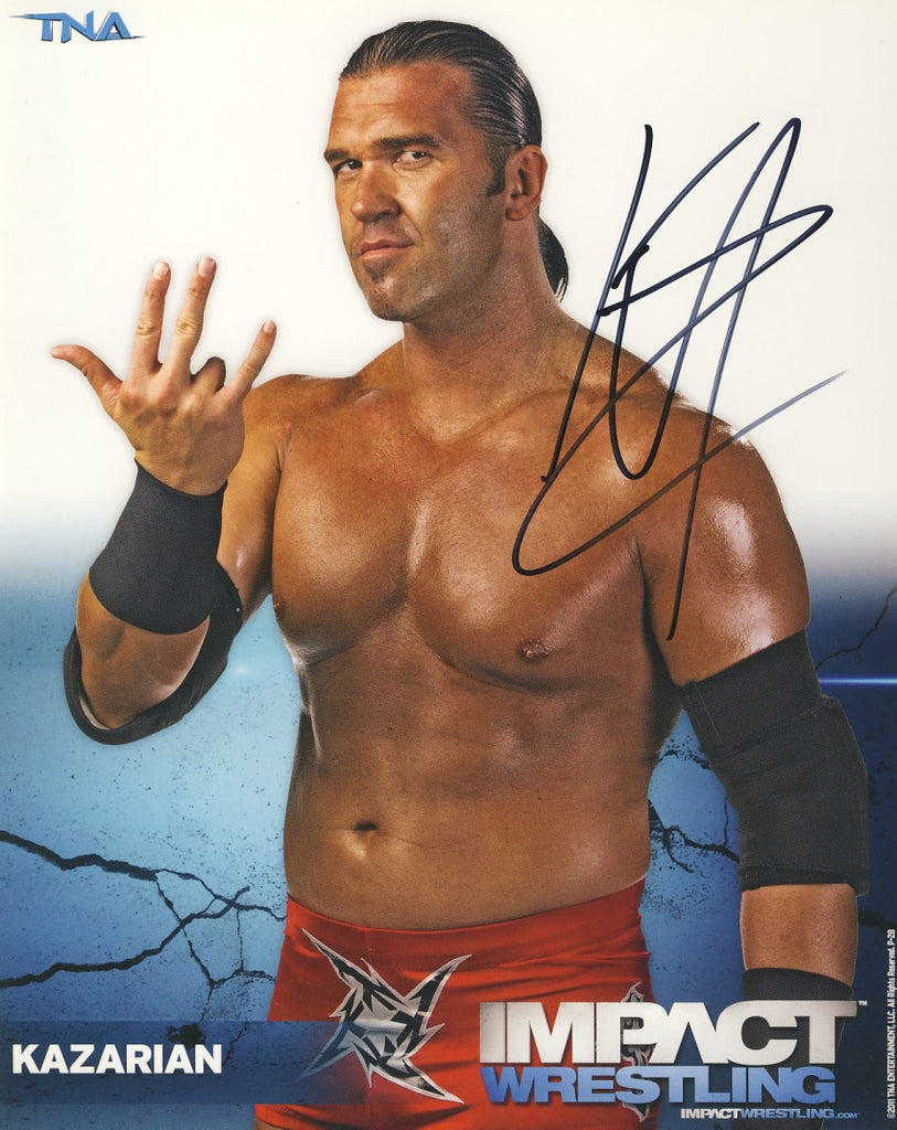 Kazarian - Autographed TNA 8x10 Photo