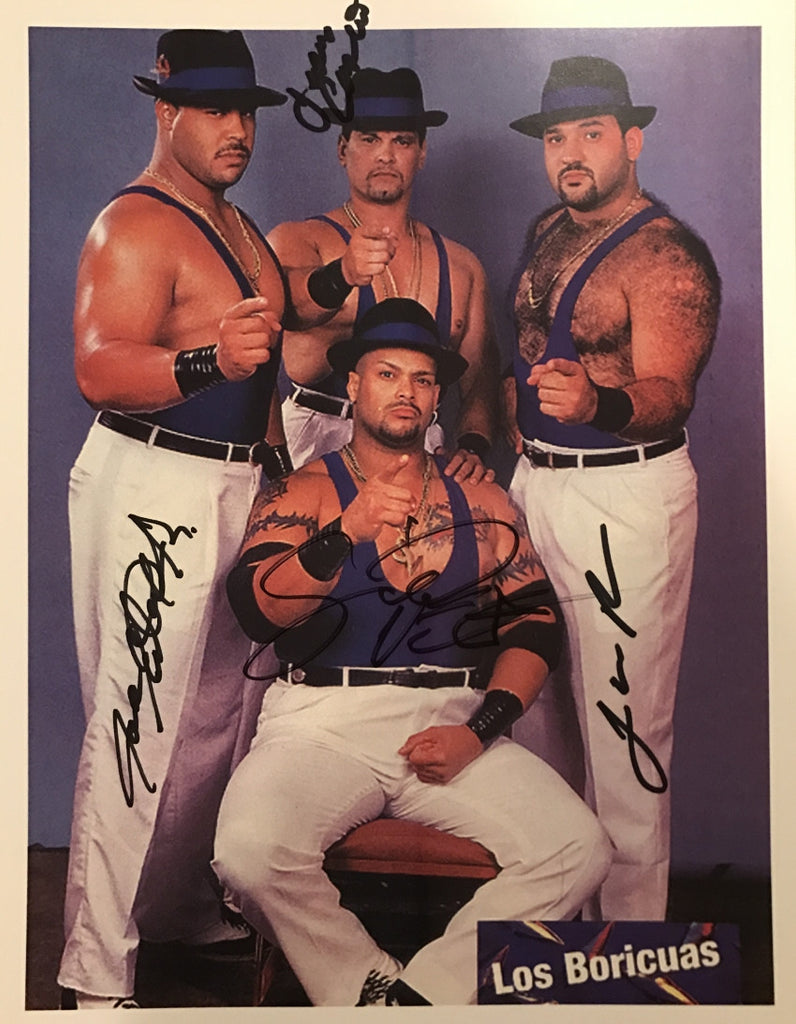 Los Boricuas - Autographed 8.5" x 11" Promo Photo