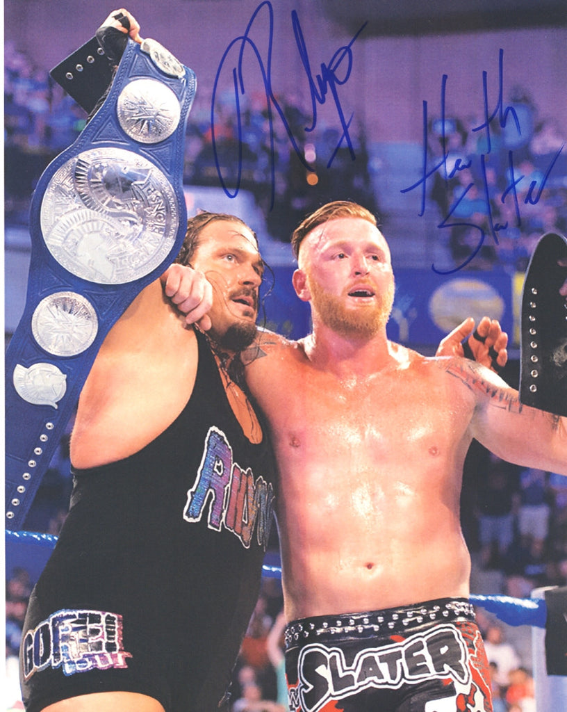 Rhyno and Heath Slater - Autographed 8x10 Promo Photo