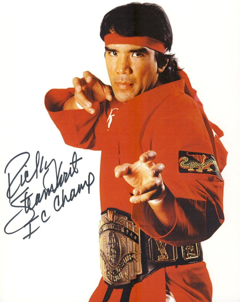 Ricky The Dragon Steamboat - Autographed 8x10 Promo Photo