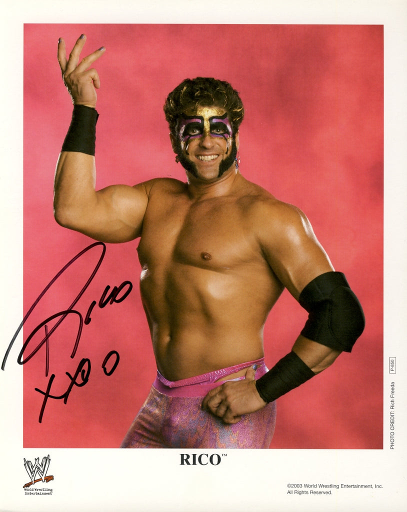 Rico - Autographed WWE 8x10 Promo Photo