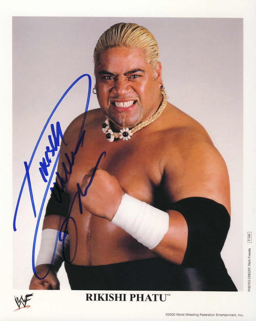 Rikishi - Autographed 8x10 Promo Photo