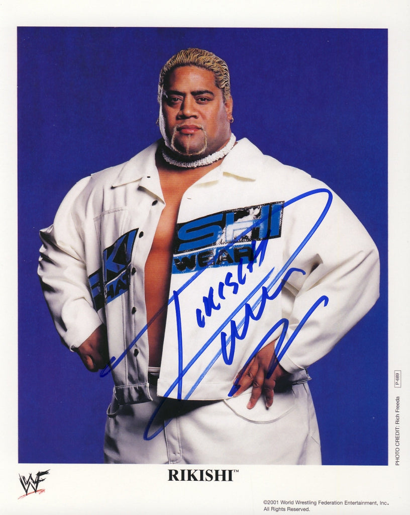 Rikishi - Autographed 8x10 Promo Photo