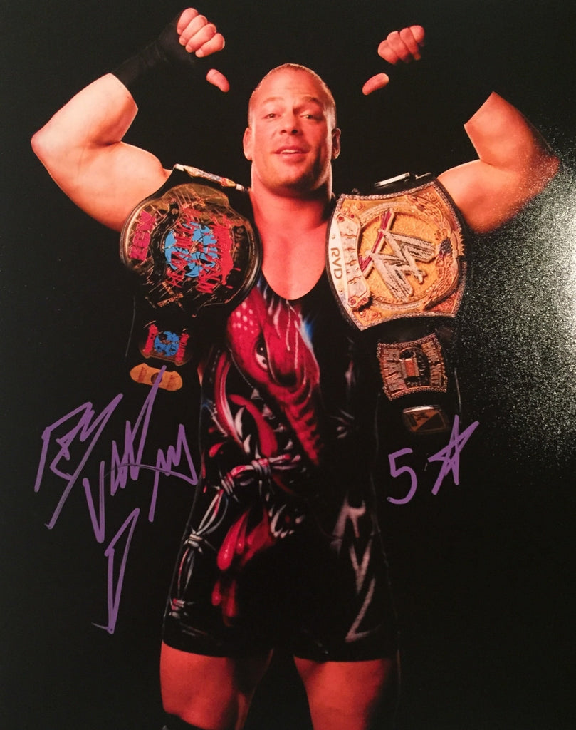 Rob Van Dam - Autographed 11x14 Photo