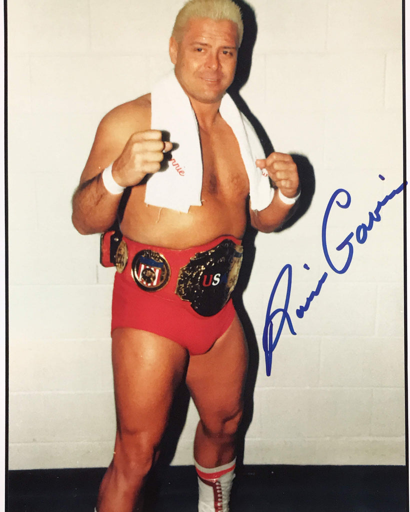 Ronnie Garvin - Autographed 8x10 Promo Photo