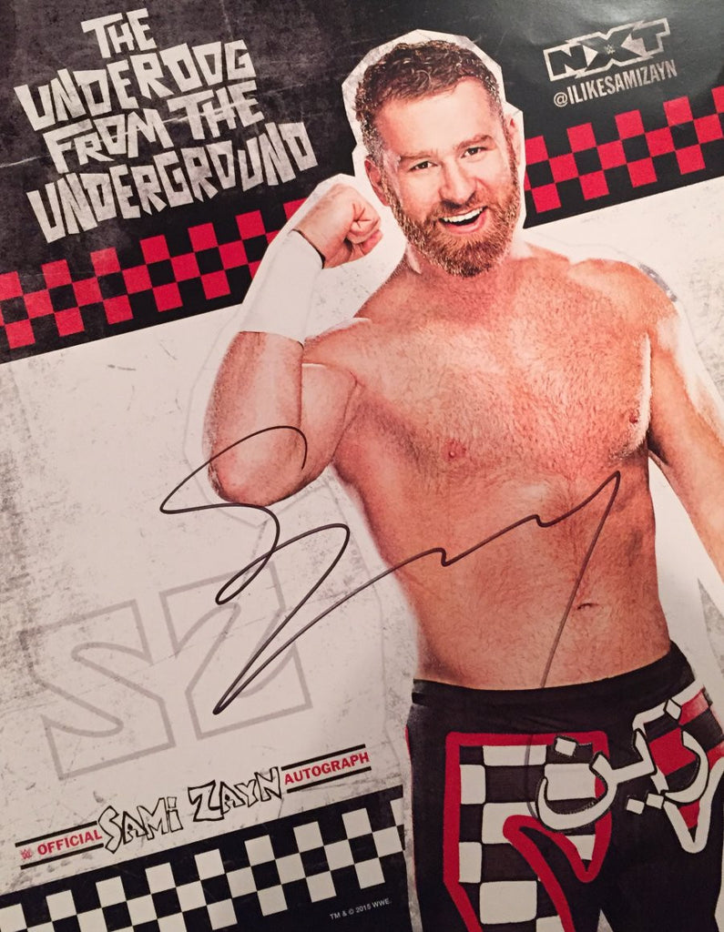 Sami Zayn - Autographed 11x14 Photo