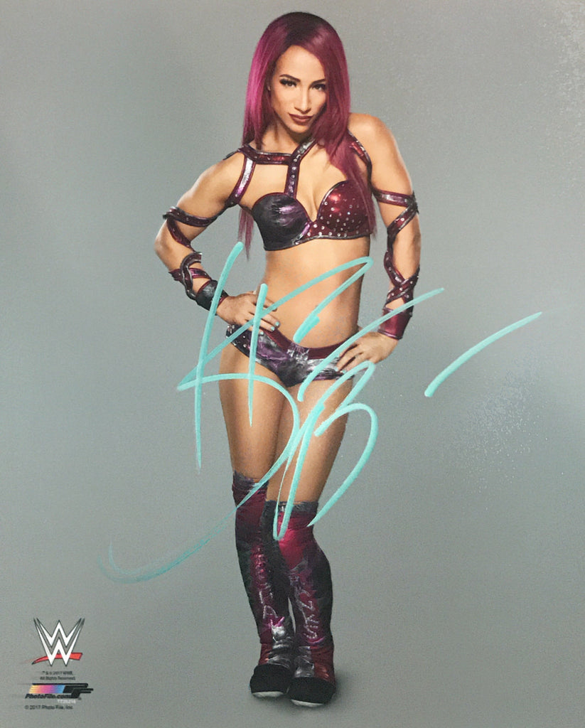 Sasha Banks - Autographed WWE 8x10 Photo